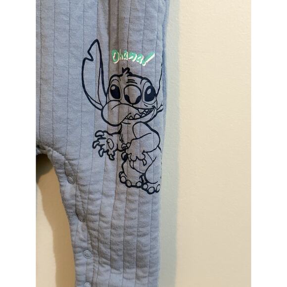 Disney Baby 12M (12 Months) Baby Unisex Stitch Aloha Snap Overalls - Picture 2 of 10
